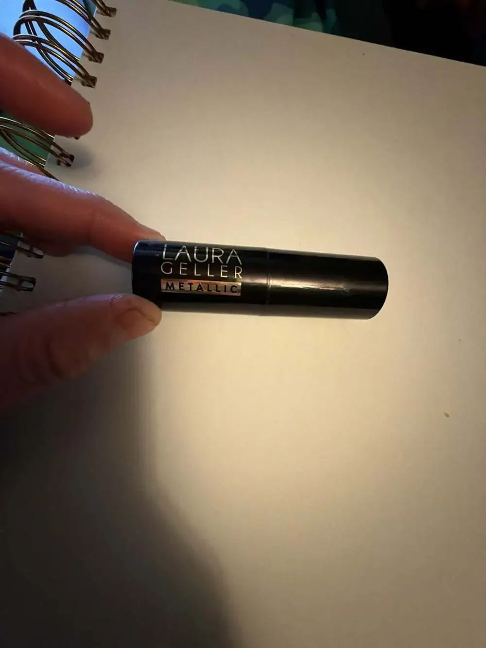 Laura Geller Modern Classic Metallic Lipstick in Safari Blaze